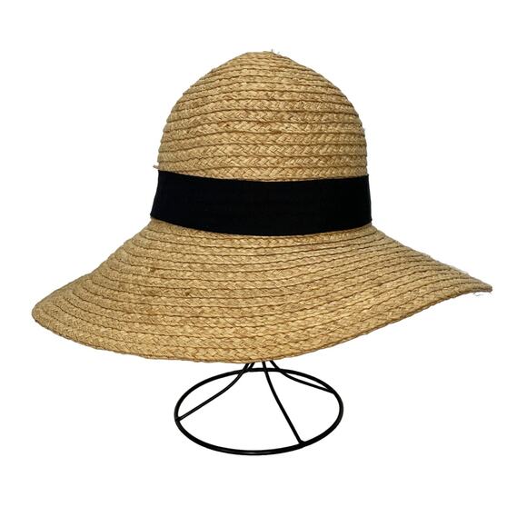 TURNER HATS Straw Sun Hat Wide Brim Vacation Cruise Resort Beach Neutral - Picture 3 of 8